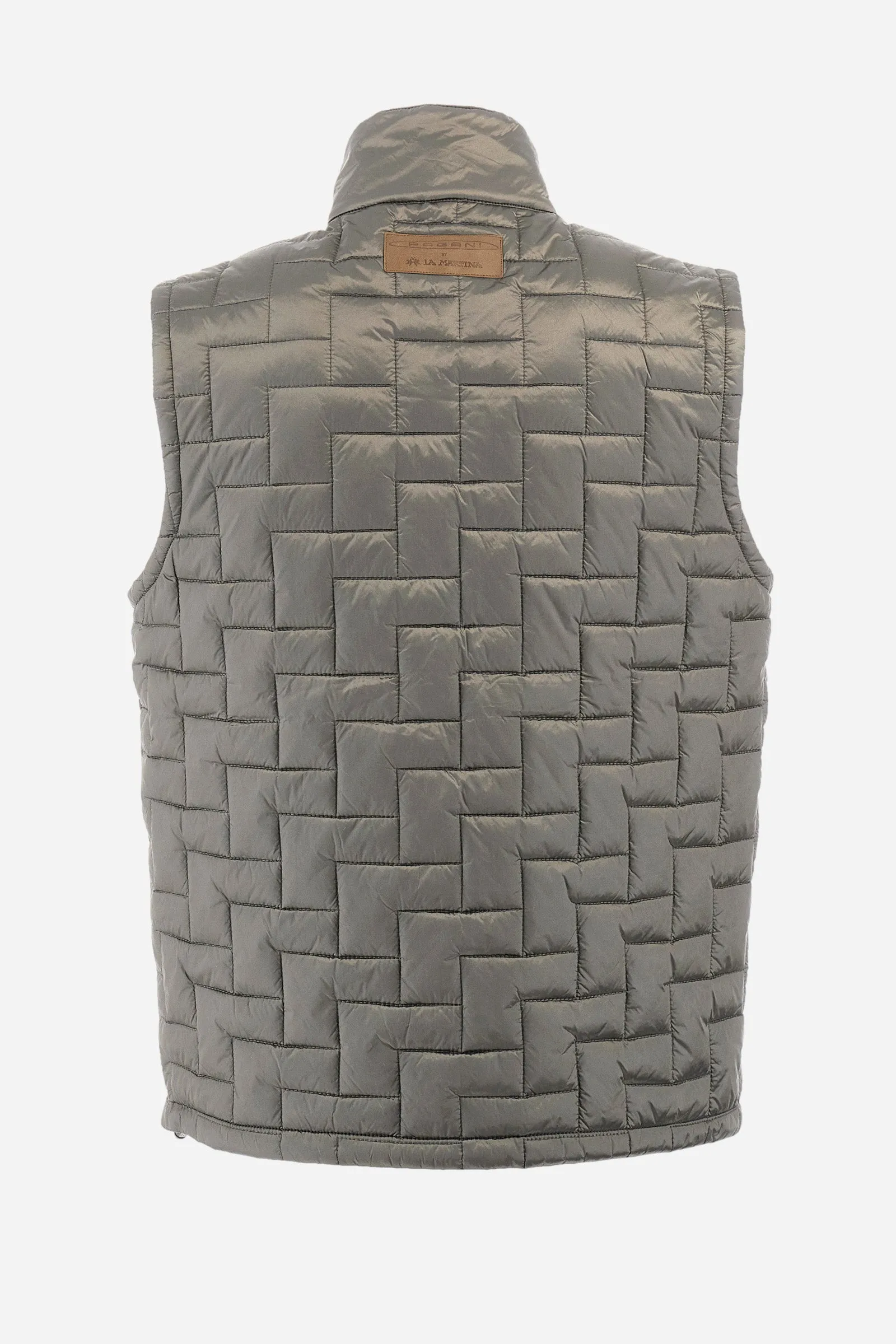 Gilet regular fit in tessuto sintetico - Yardlee