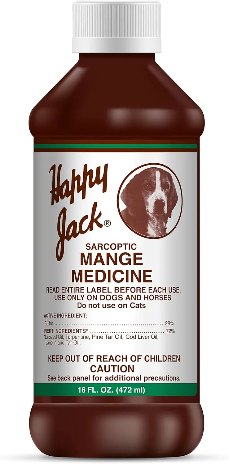 Happy Jack Sarcoptic Mange Medicine