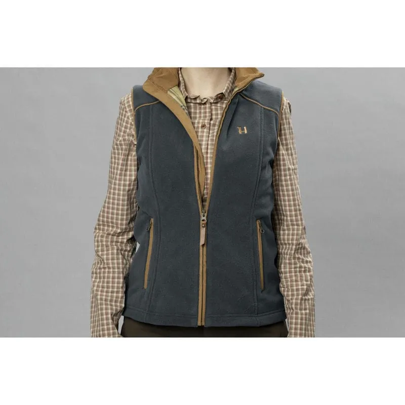 Harkila Sandhem 200 Ladies Fleece Gilet - Dark Navy