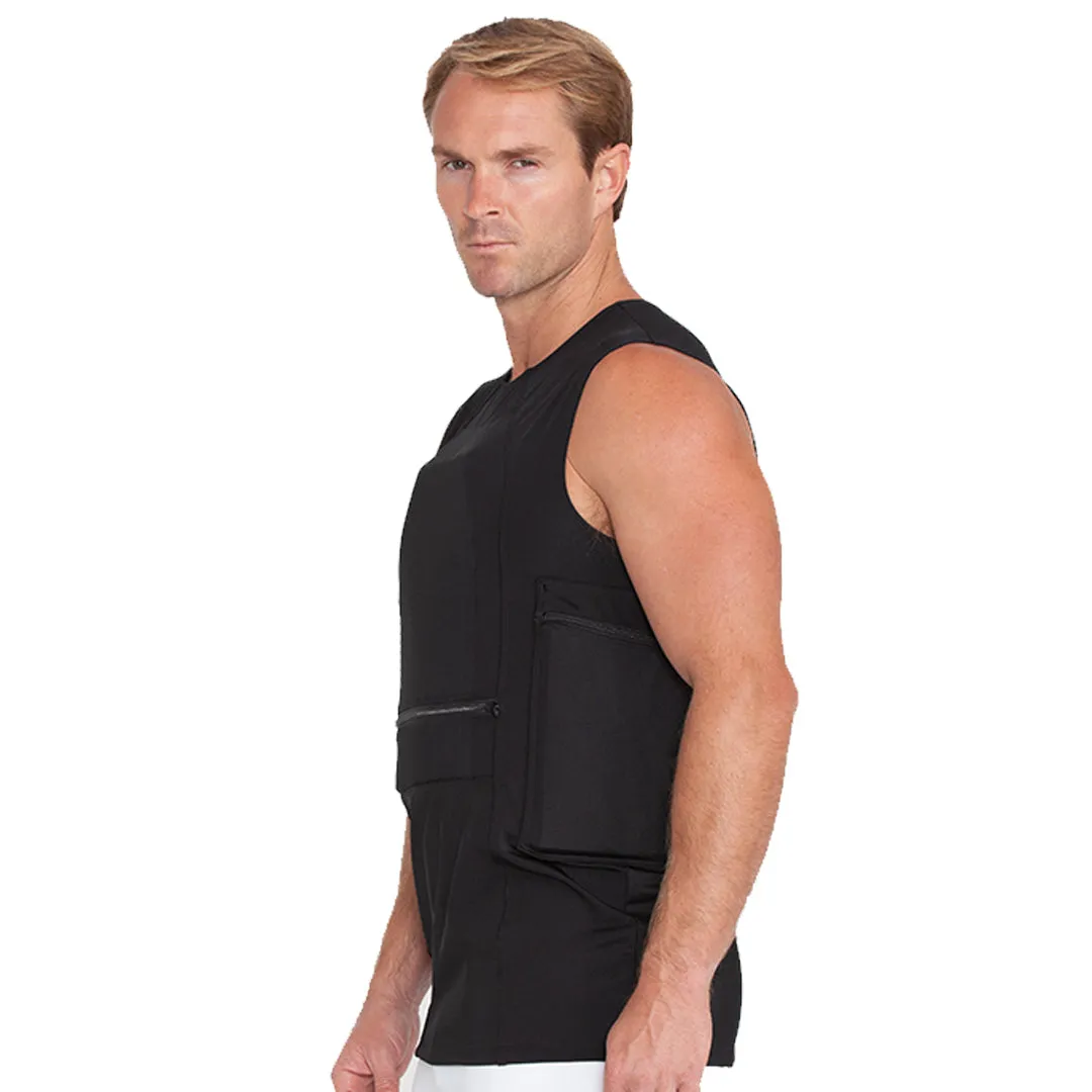 I.S.Pro Tactical Compression 4 Zip pocket Carrier Crew Tank 1CC02N1