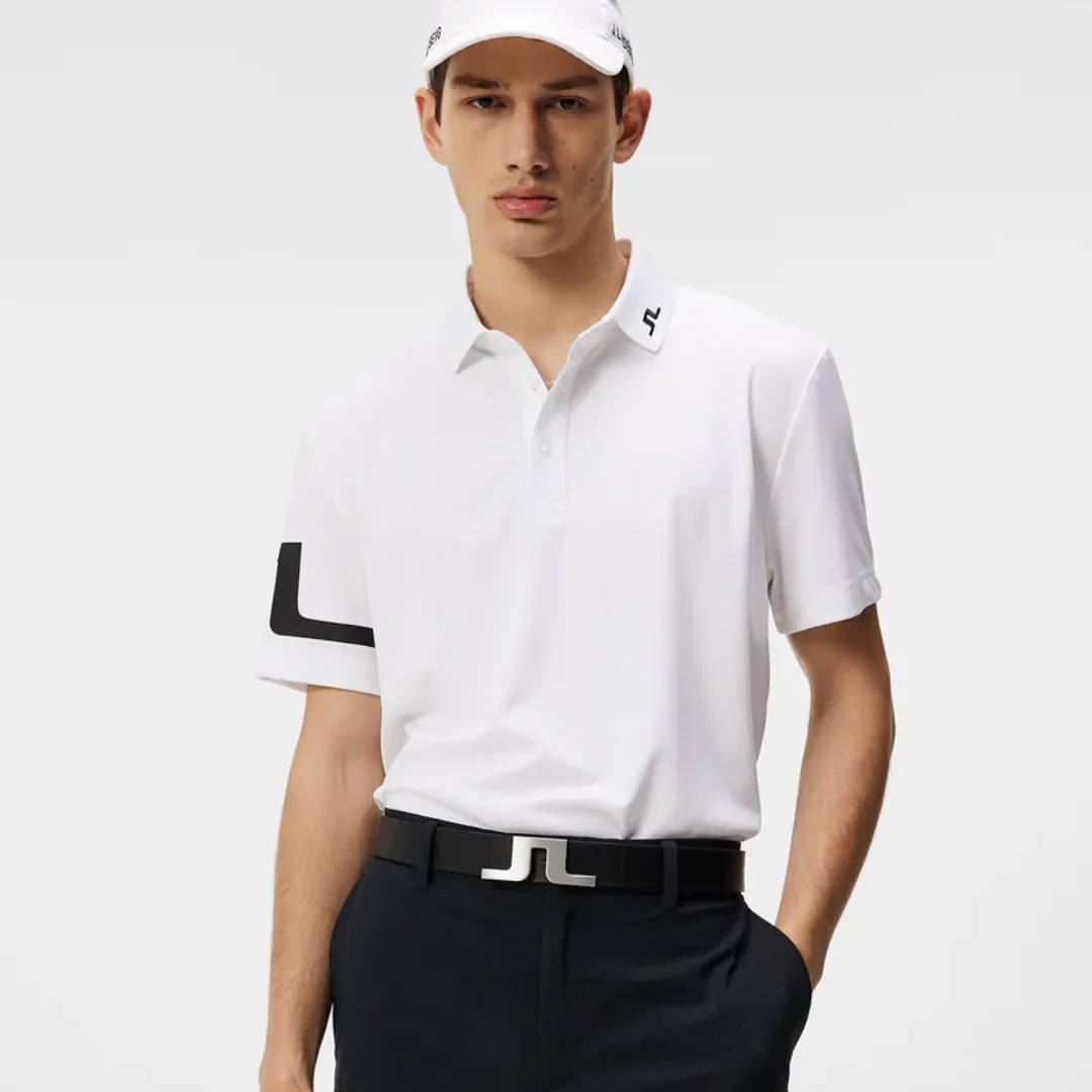 J Lindeberg Men’s Heath Regular Fit Golf Polo