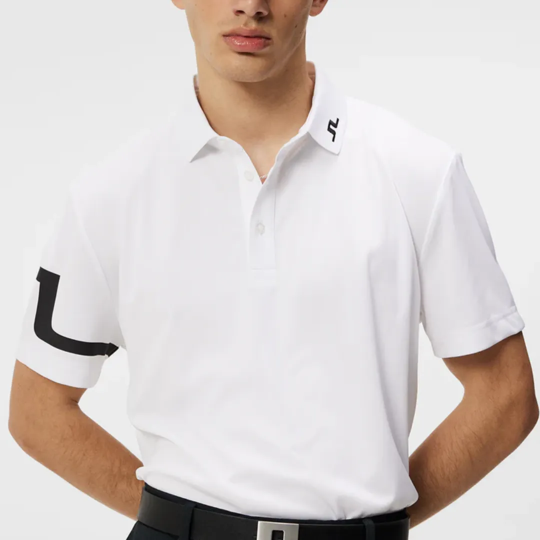 J Lindeberg Men’s Heath Regular Fit Golf Polo