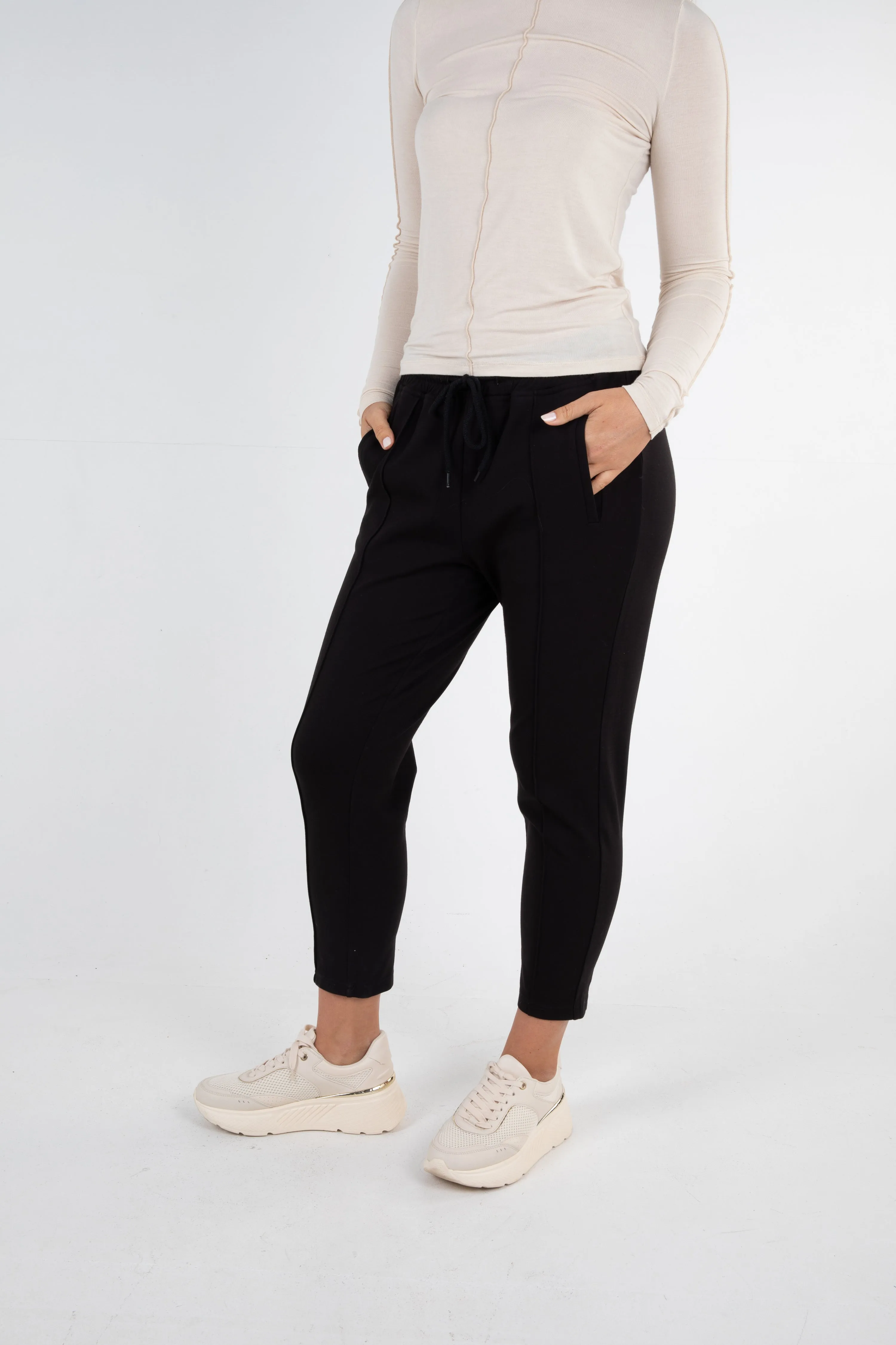 JAMIE TRACK PANT - BLACK