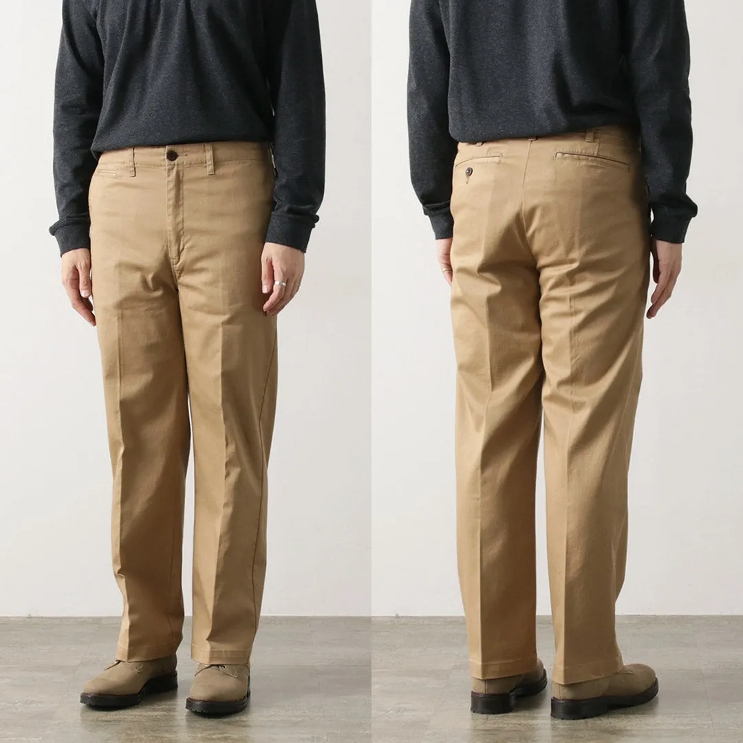 JAPAN BLUE JEANS / Semi-Wide Straight Chinos