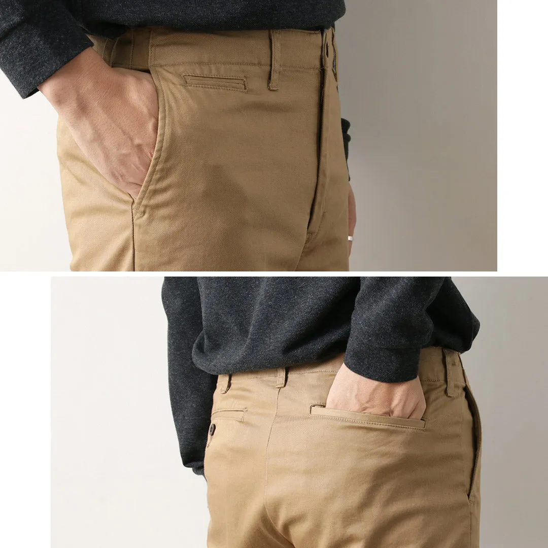 JAPAN BLUE JEANS / Semi-Wide Straight Chinos