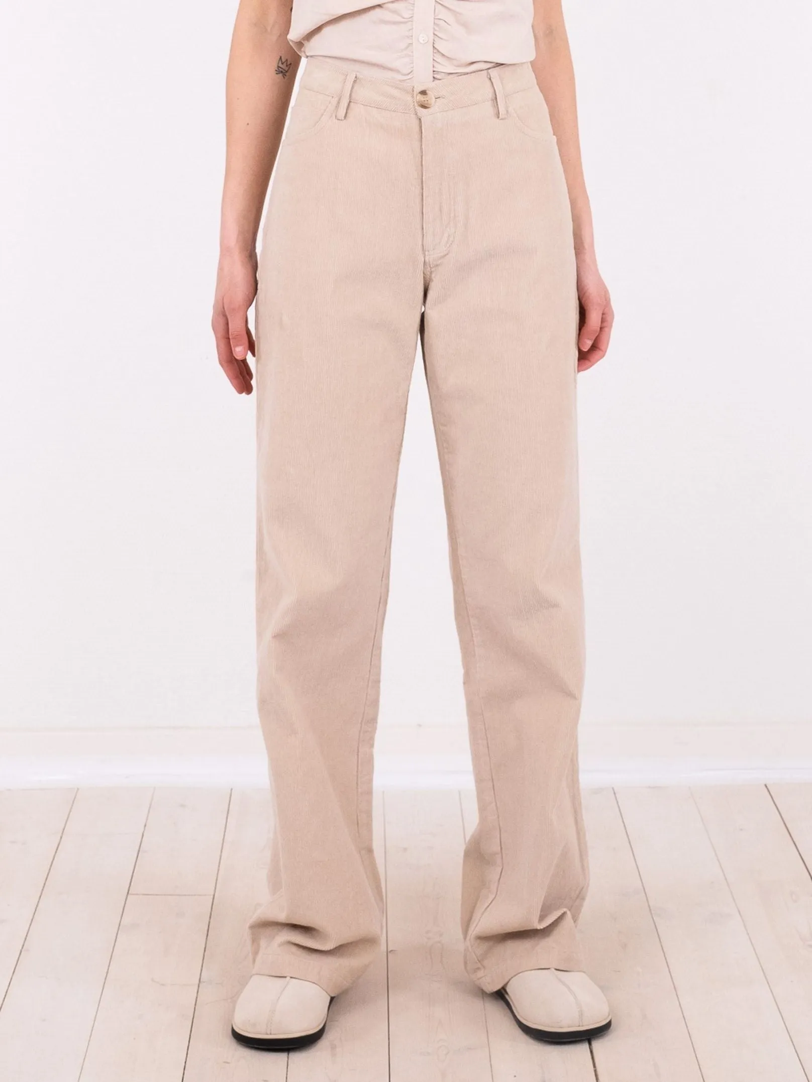 Jennifer Corduroy Pants - Sand