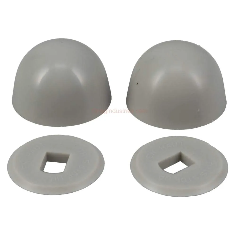 Kohler Genuine 1013092-95 Bolt Caps Ice Grey