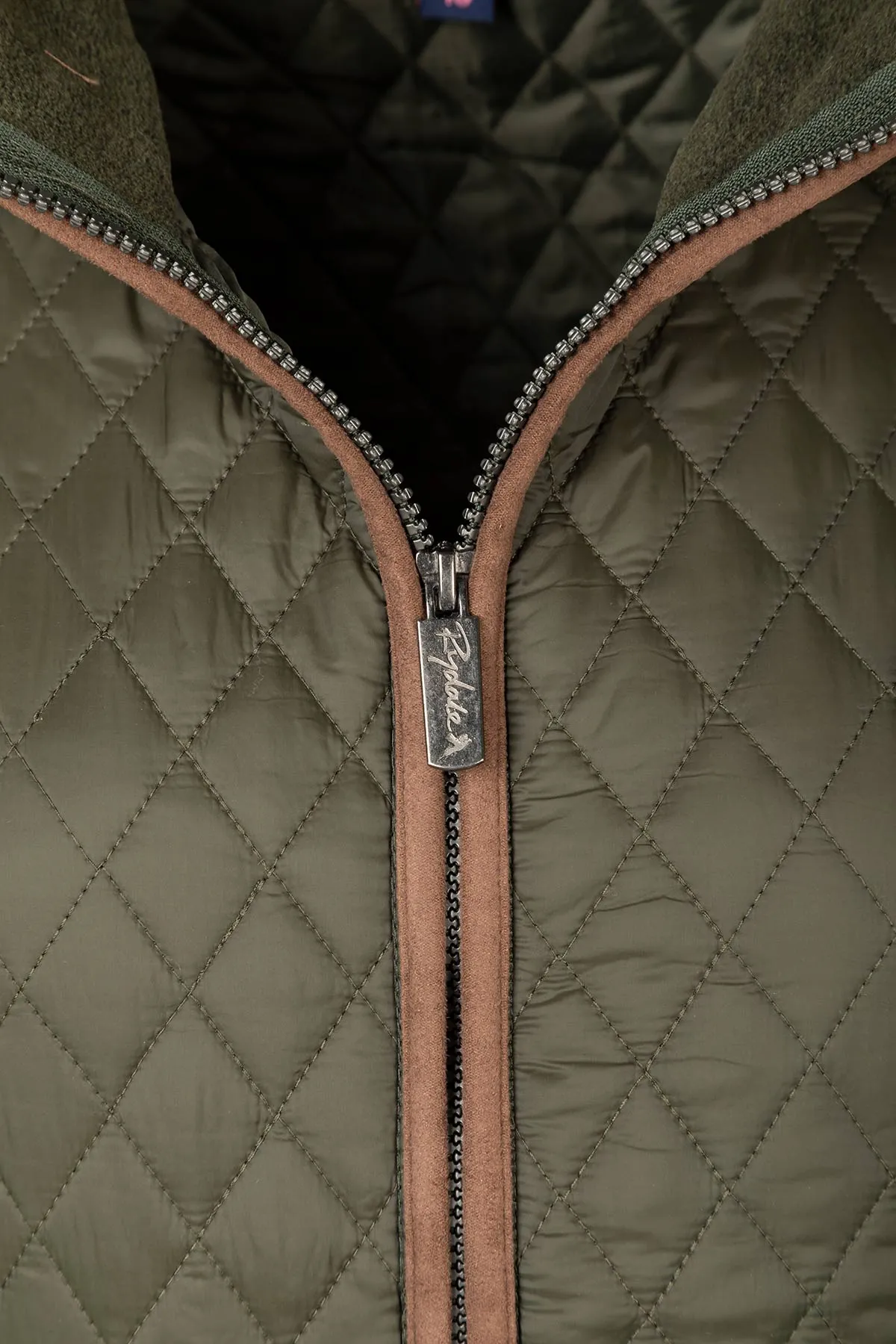 Ladies Diamond Quilted Hybrid Gilet - Huggate