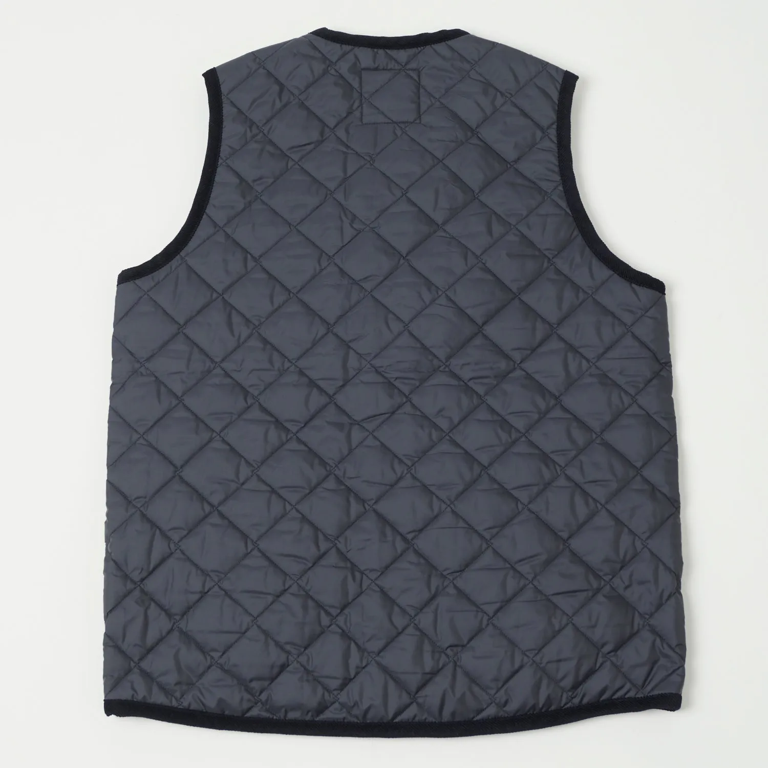 Lavenham Thornham Quilted Gilet - Suffolk Navy/Olive Green