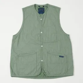 Lavenham Unwadded Worker Thornham Gilet - Leaf Green