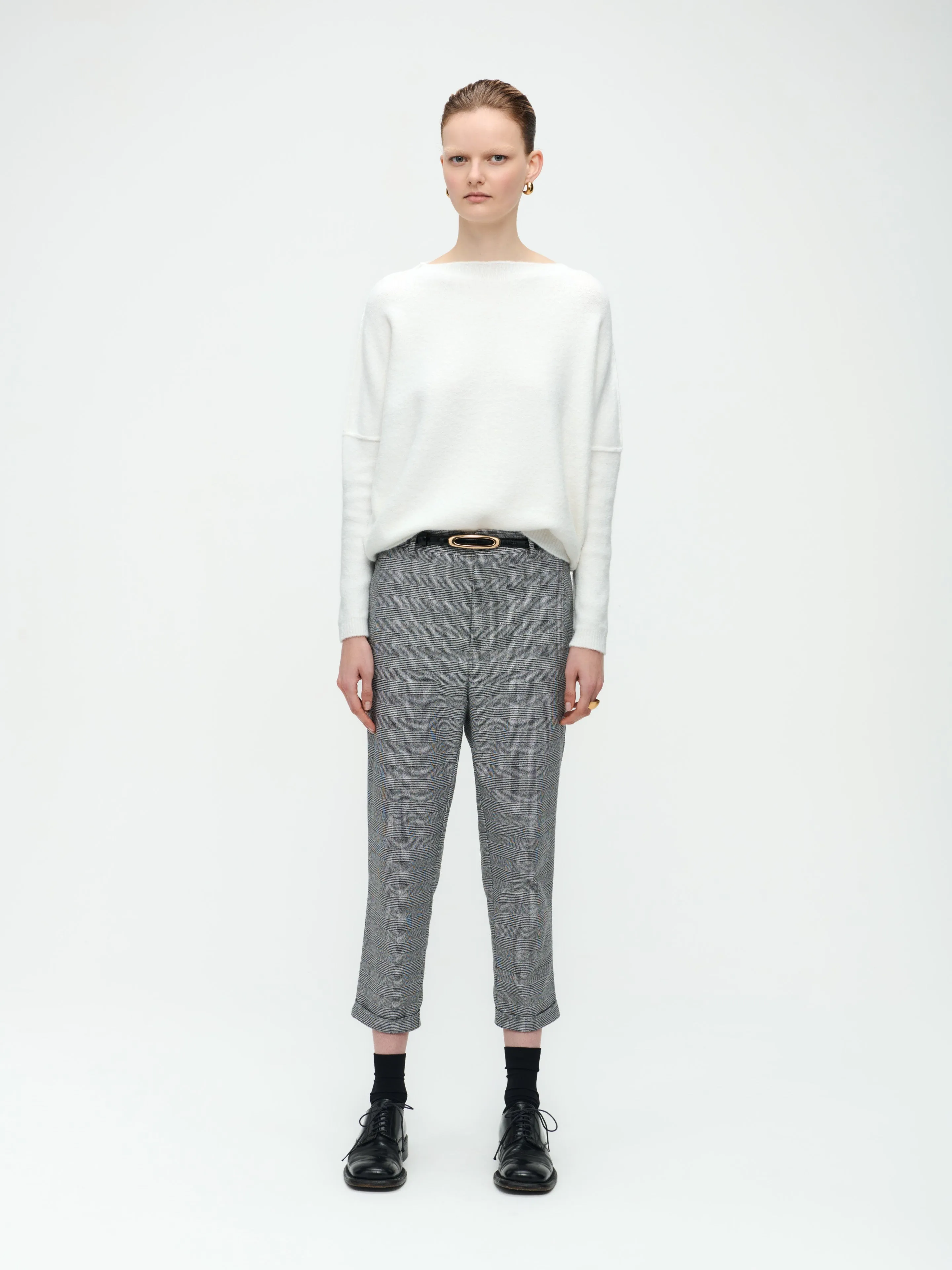 Lena Pants | Silver Shiny