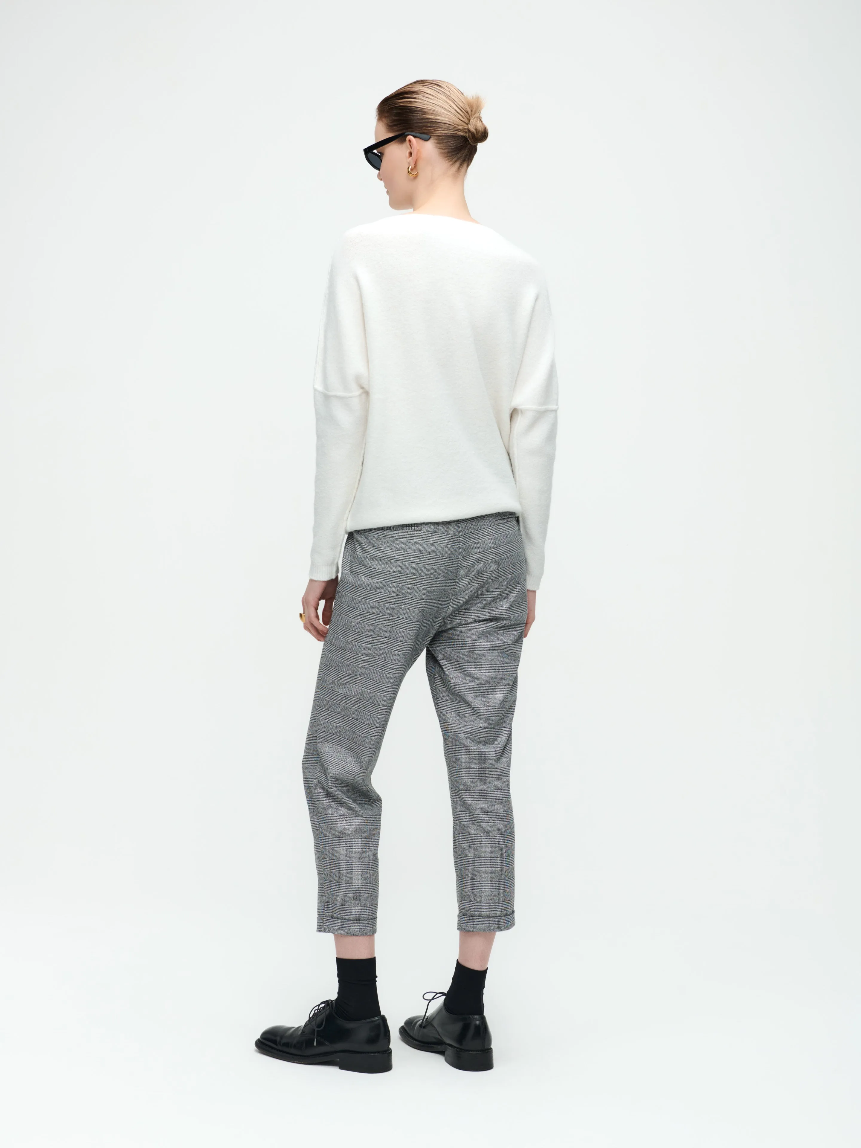 Lena Pants | Silver Shiny