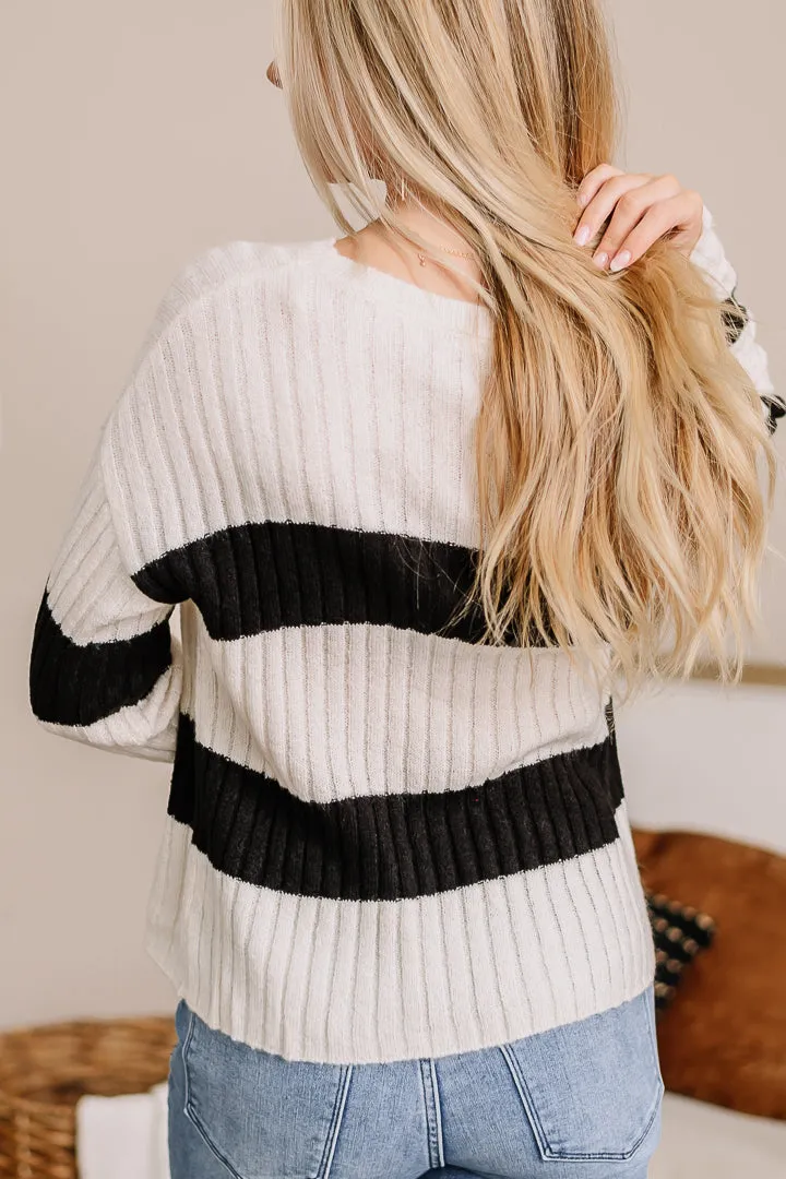 Long Way Around Striped Sweater