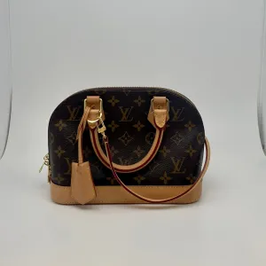 Louis Vuitton Monogram Alma BB 2-Way Handbag