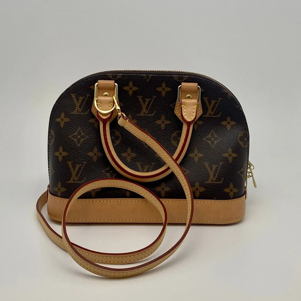 Louis Vuitton Monogram Alma BB 2-Way Handbag