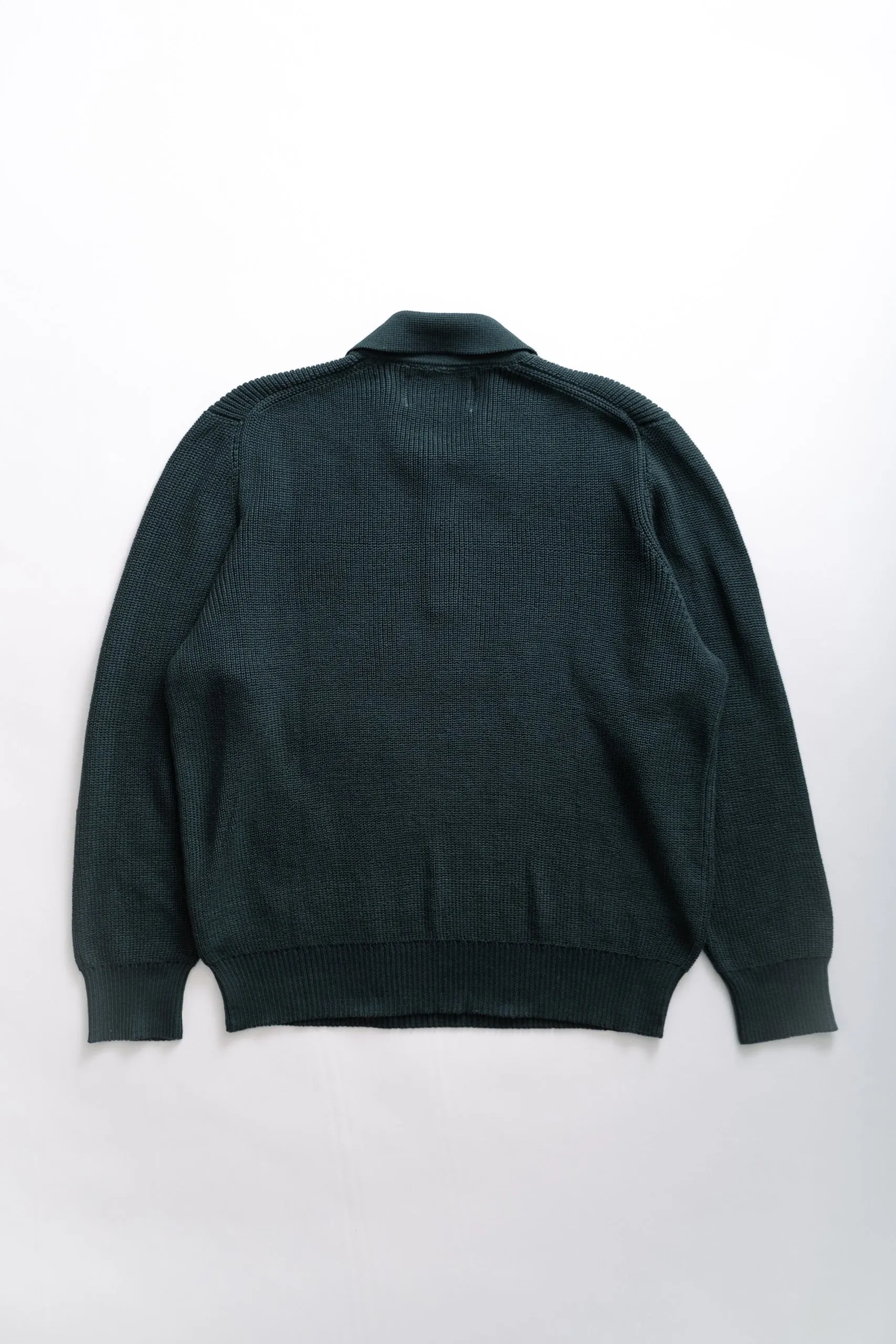 LS SLOUCHY POLO - GREEN