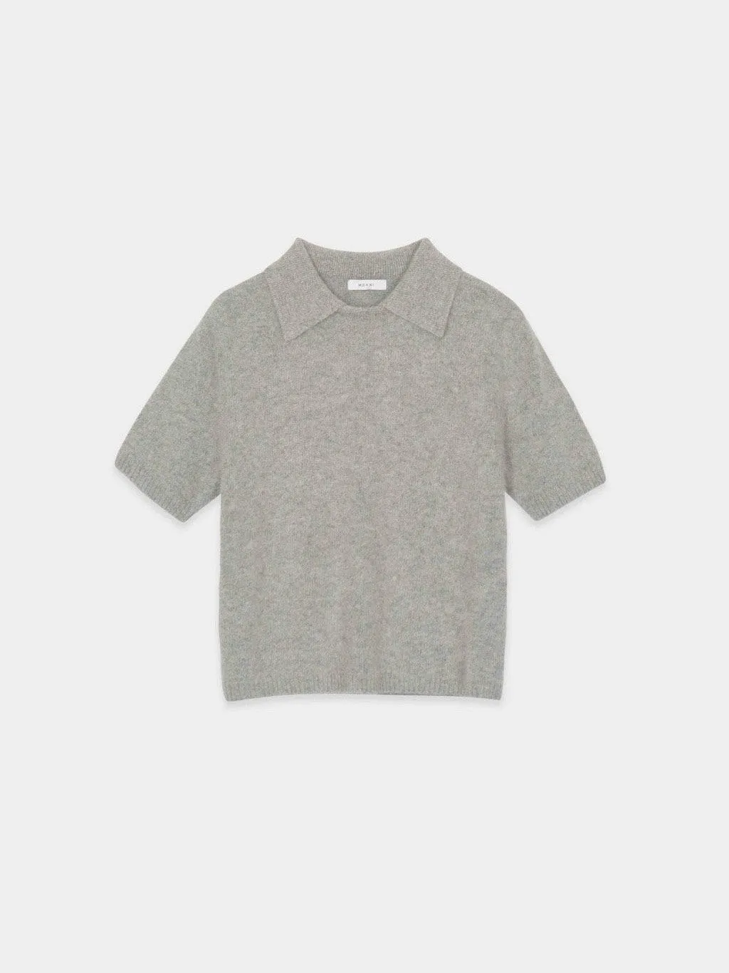 Luxe Raccoon Knit Polo