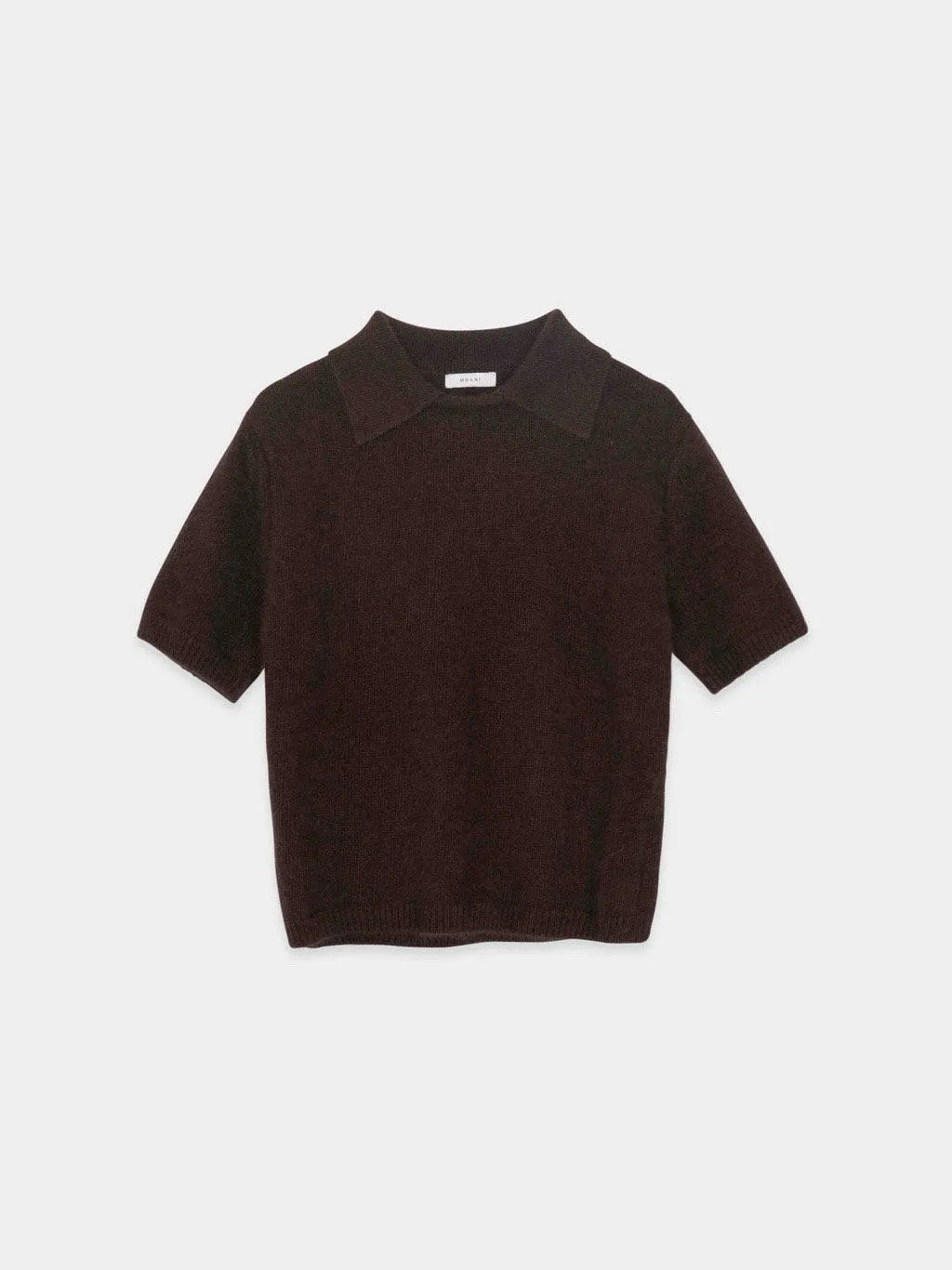 Luxe Raccoon Knit Polo