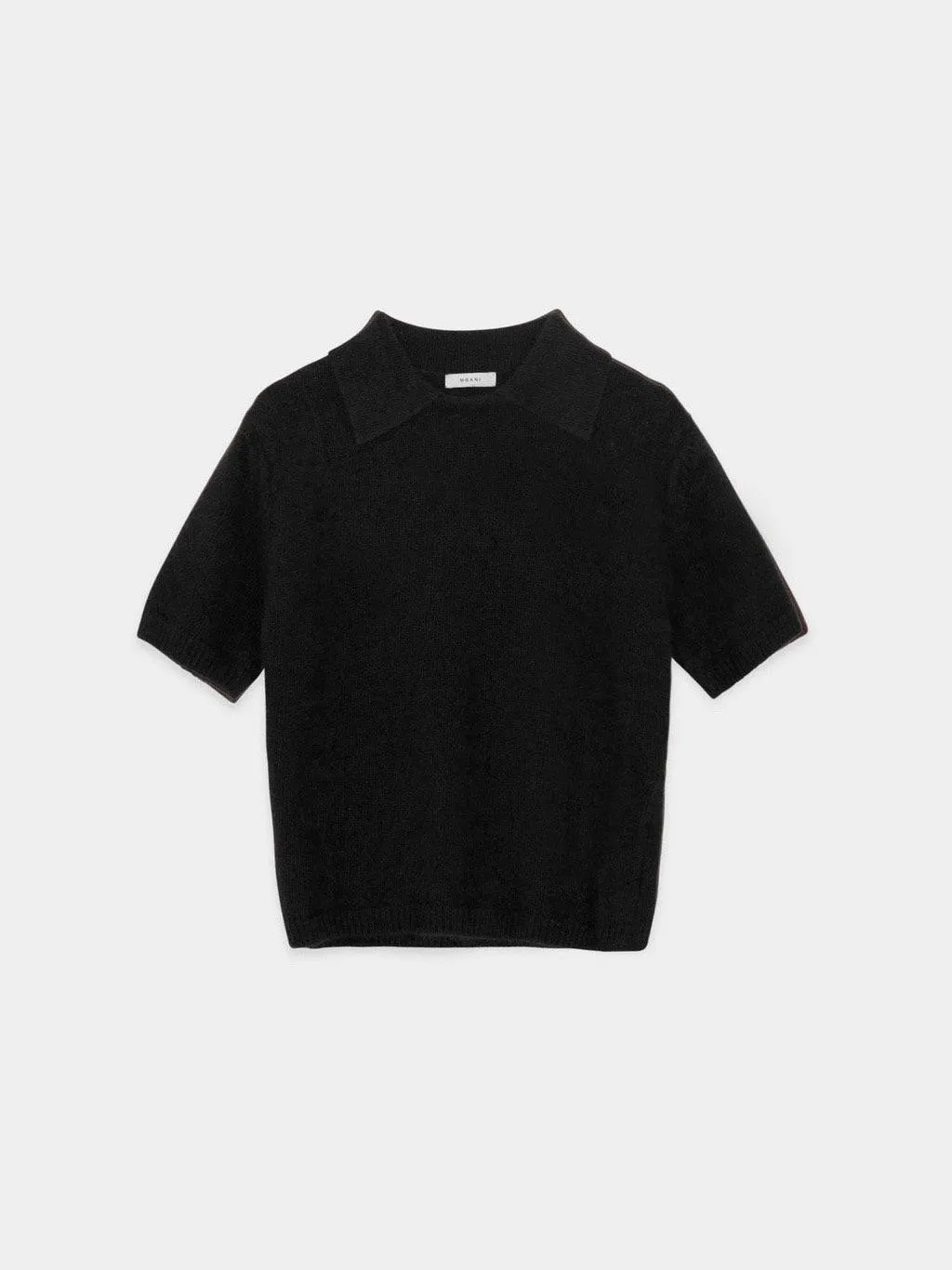 Luxe Raccoon Knit Polo