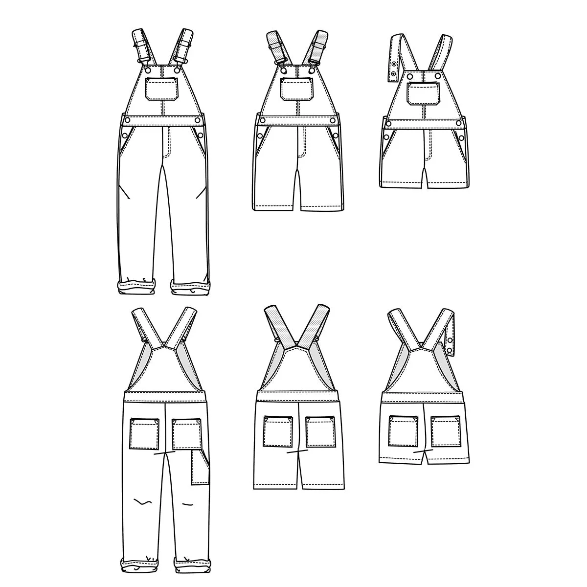 LYON - Overalls - Women 32-52 - PDF Sewing Pattern