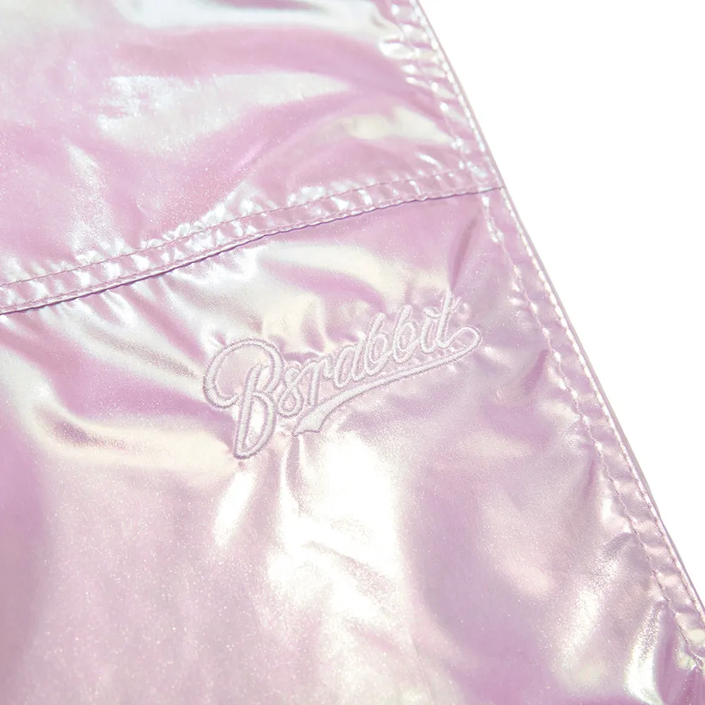 MELLOW SUPER WIDE VENTILATION PANTS HOLOGRAM PINK