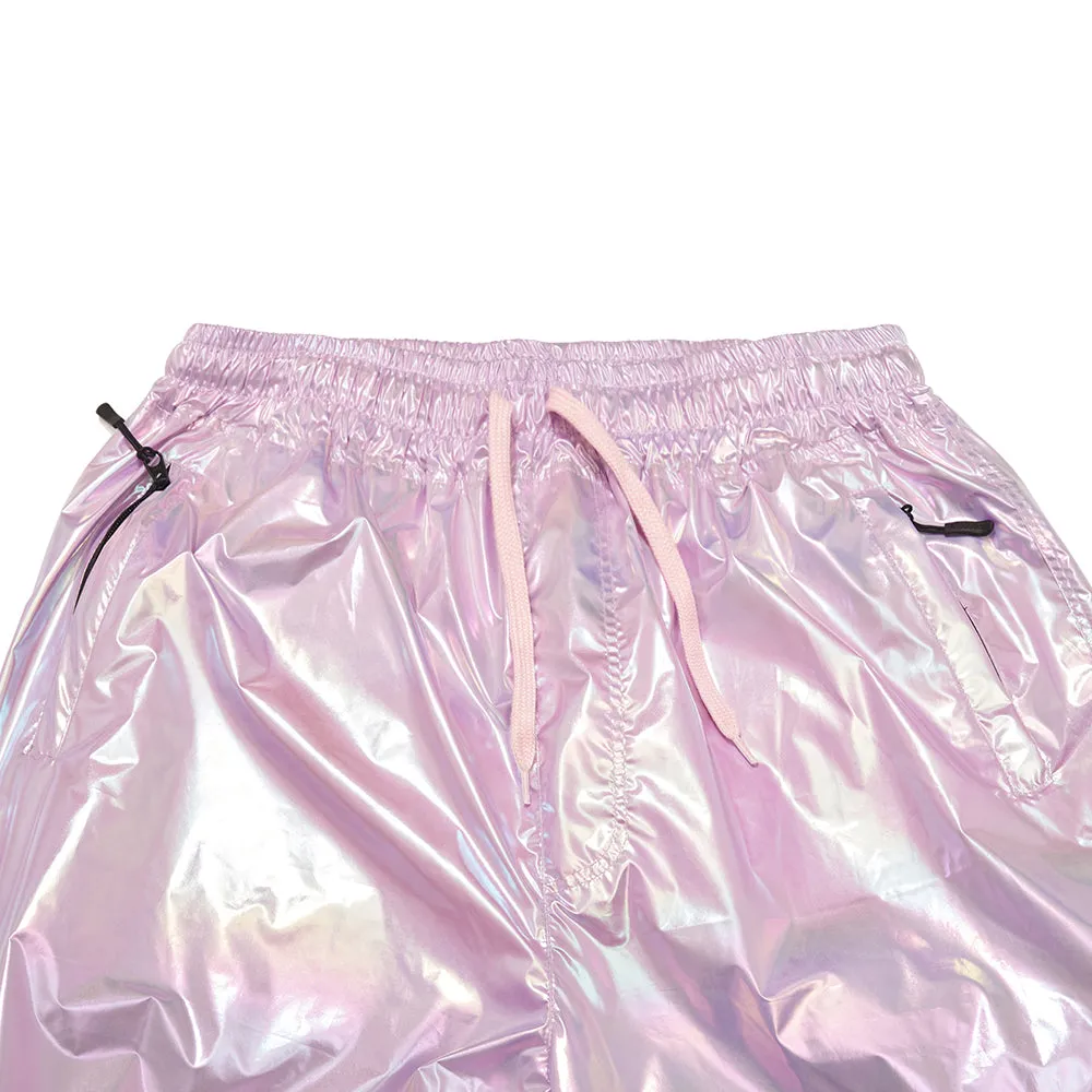 MELLOW SUPER WIDE VENTILATION PANTS HOLOGRAM PINK