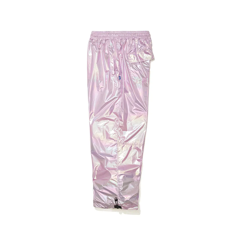 MELLOW SUPER WIDE VENTILATION PANTS HOLOGRAM PINK