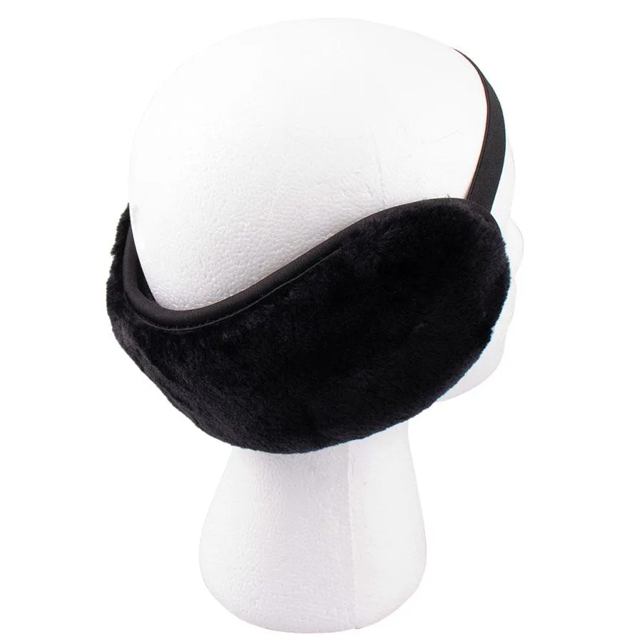 Mens Rubber Velour Ear Muffs