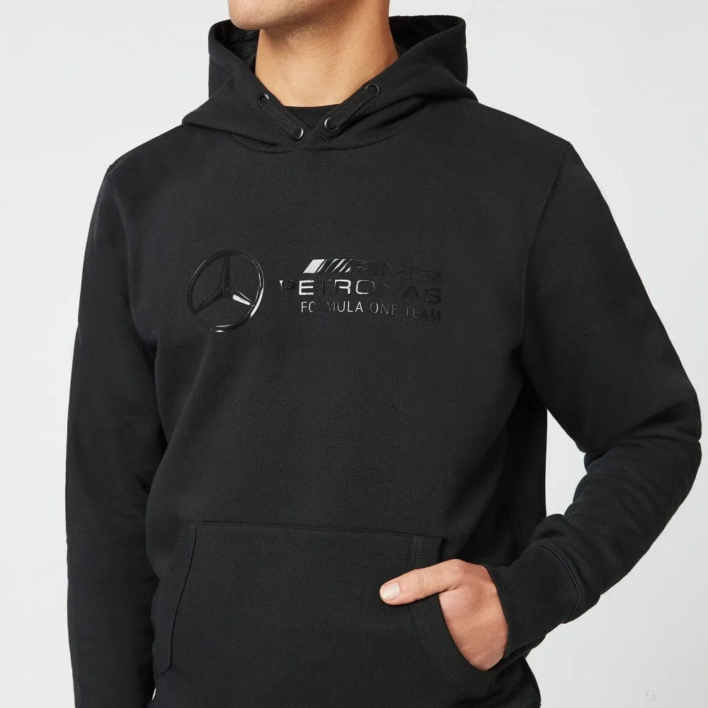 Mercedes Sweater, Stealth Logo, Black, 2022