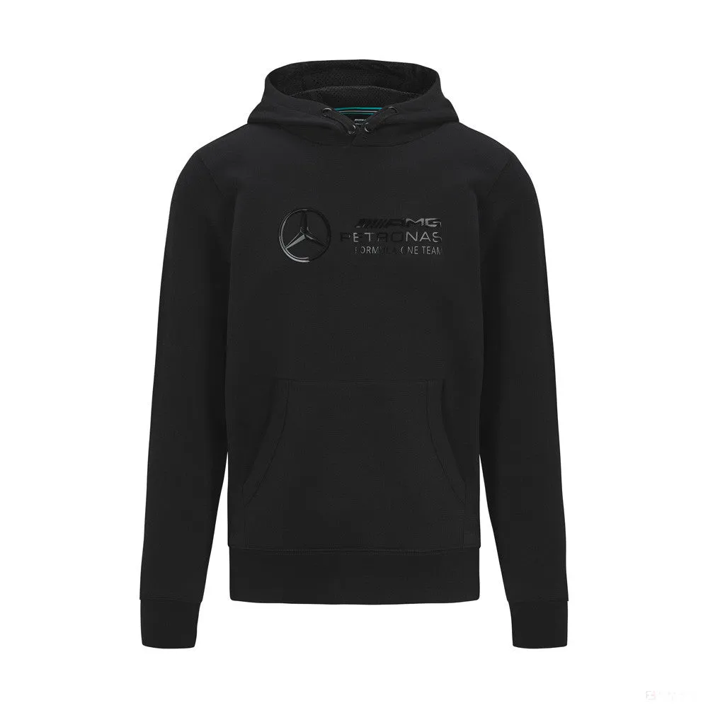 Mercedes Sweater, Stealth Logo, Black, 2022