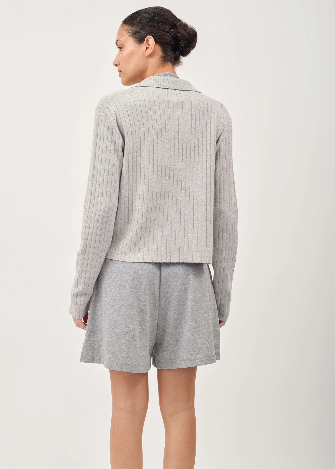 Milan Cotton Cashmere Polo Sweater