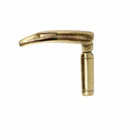 Miller Blade Laryngoscope Gold Lapel Pin