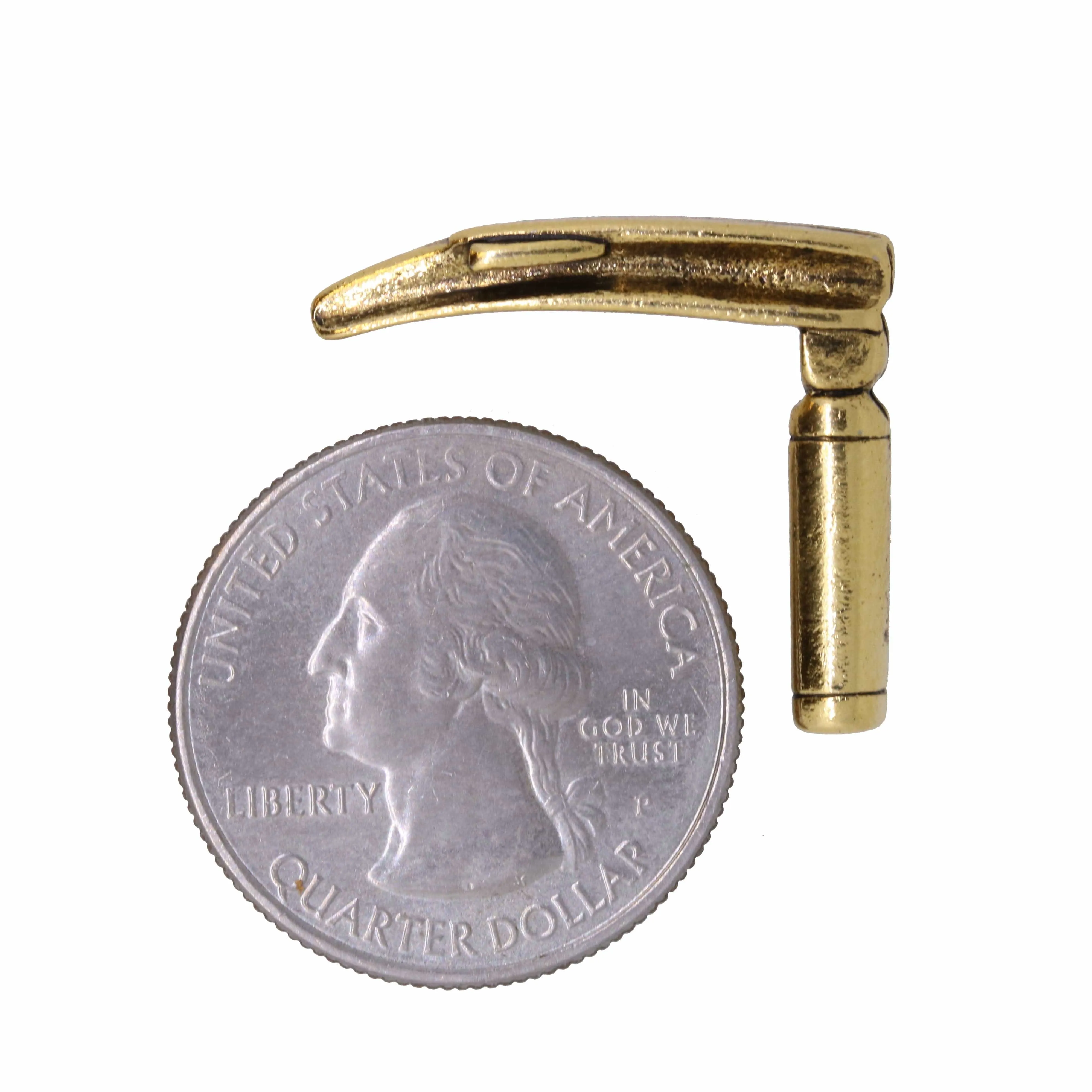 Miller Blade Laryngoscope Gold Lapel Pin