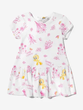 Monnalisa Baby Girls Cotton Tweety Dress