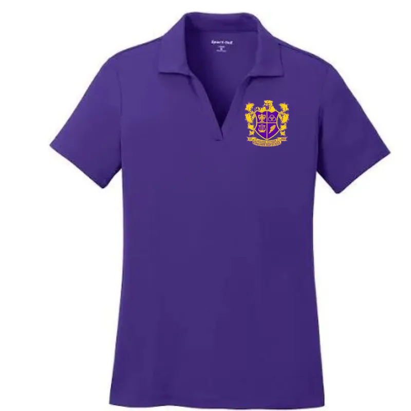 New Arrival: Edna Karr Ladies V-Neck Polo Shirts