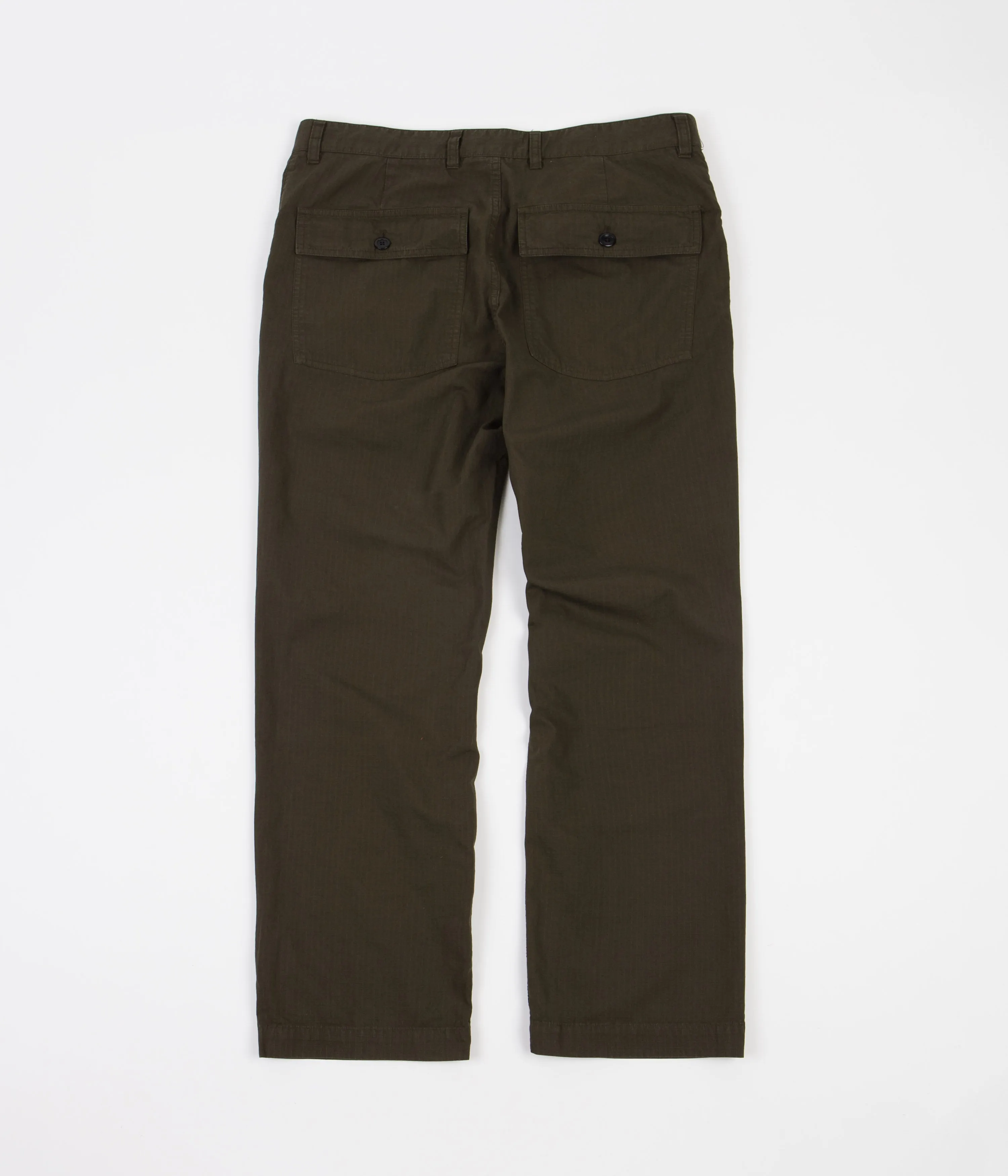 Norse Projects Lukas Ripstop Fatigue Trousers - Beech Green