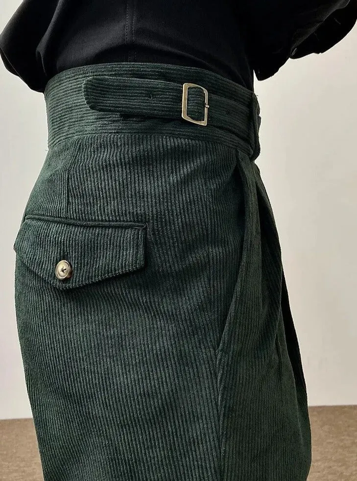 Office Corduroy Trousers