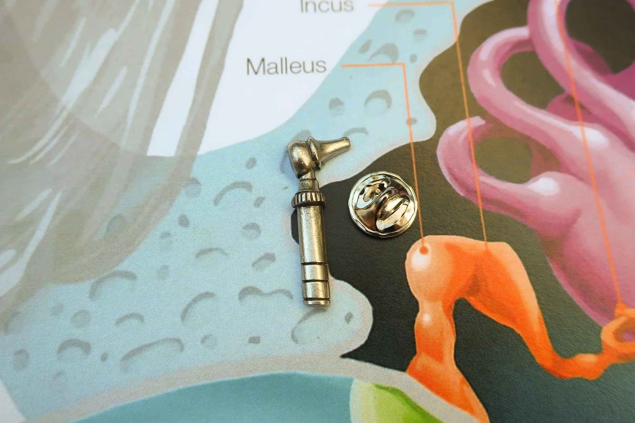 Otoscope Lapel Pin