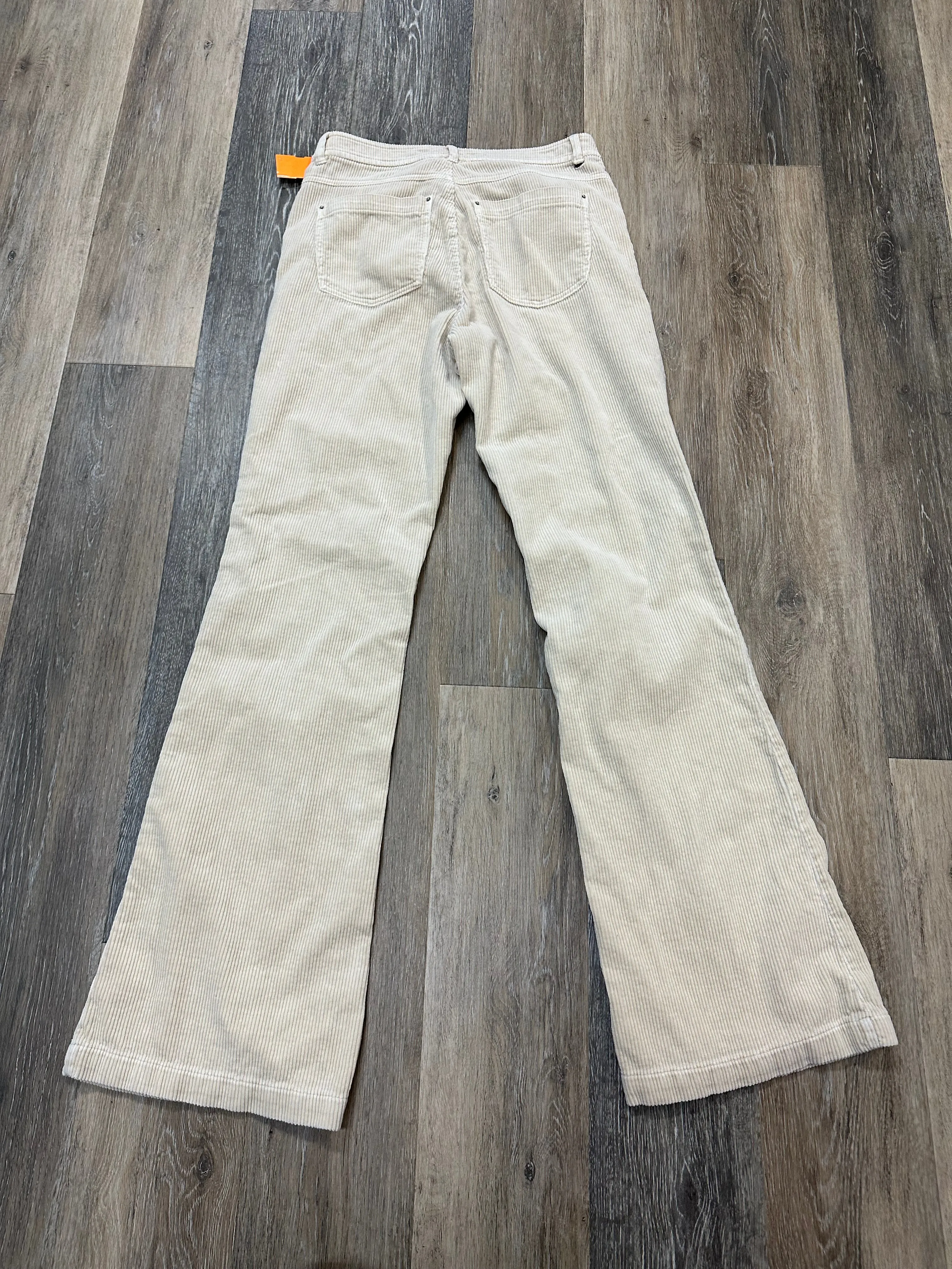 Pants Corduroy By Zara In Cream, Size: 6