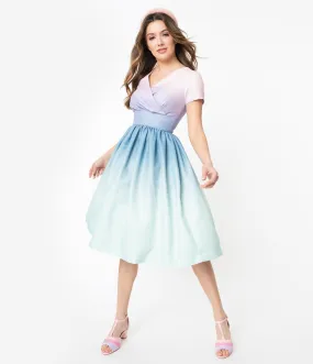 Pastel Ombre Alyssa Swing Dress