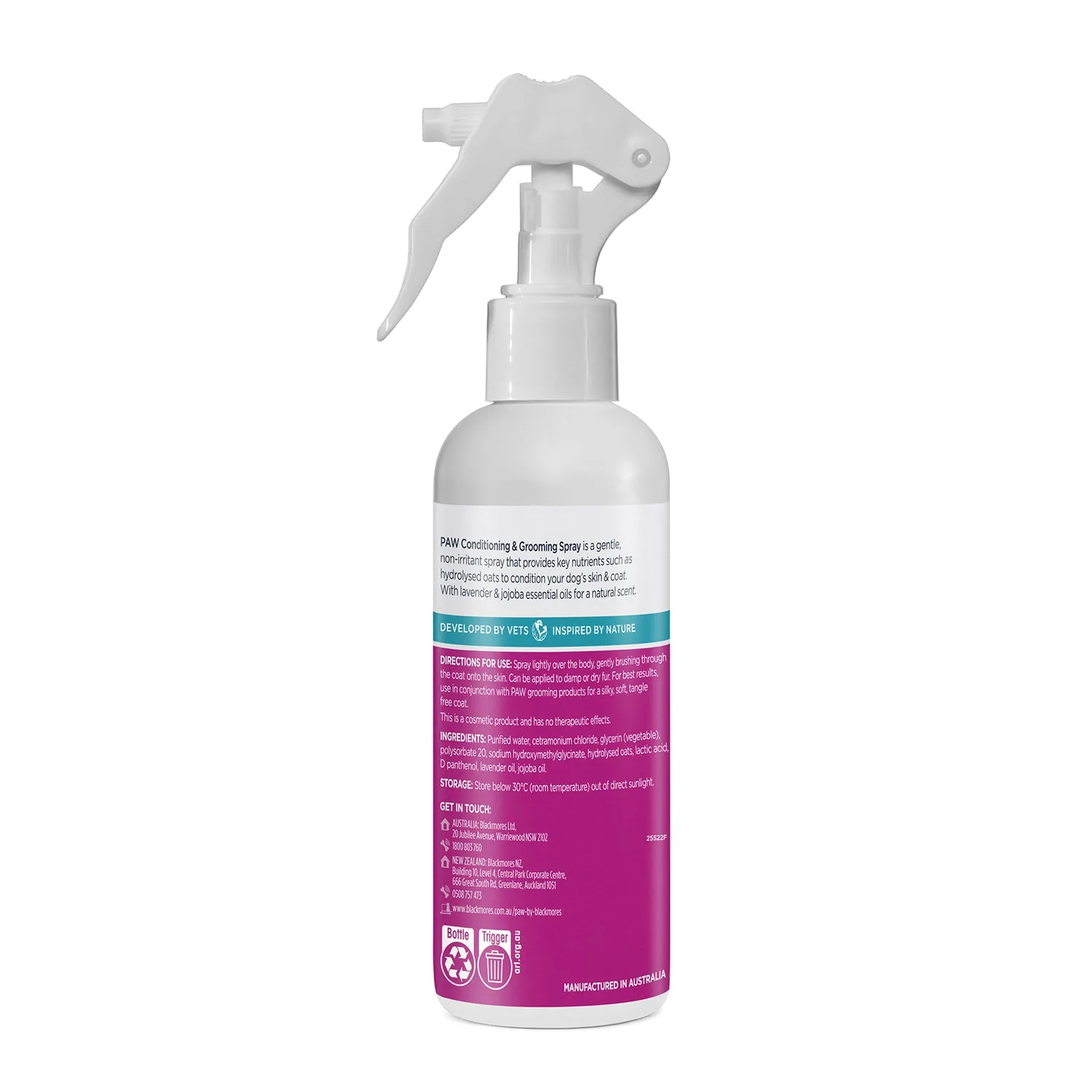 PAW Conditioning & Grooming Spray for Dogs 200ml