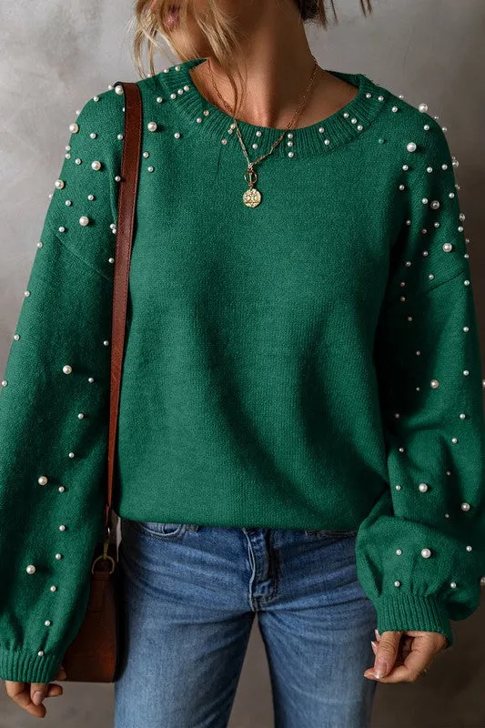 Pearl Drop Sweater