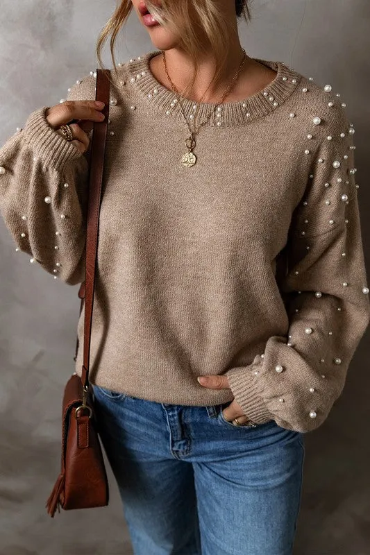 Pearl Drop Sweater