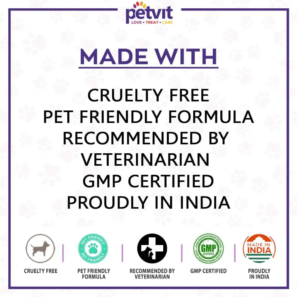 Petvit Combo Wipes for Dogs and Cats (Eye Nose & Paw Grooming Ear)