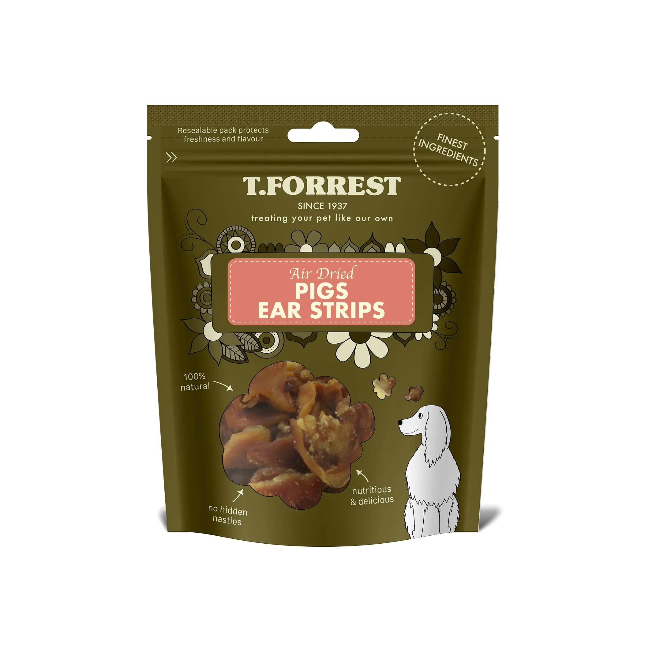 Pigs Ear Strip Dog Treats