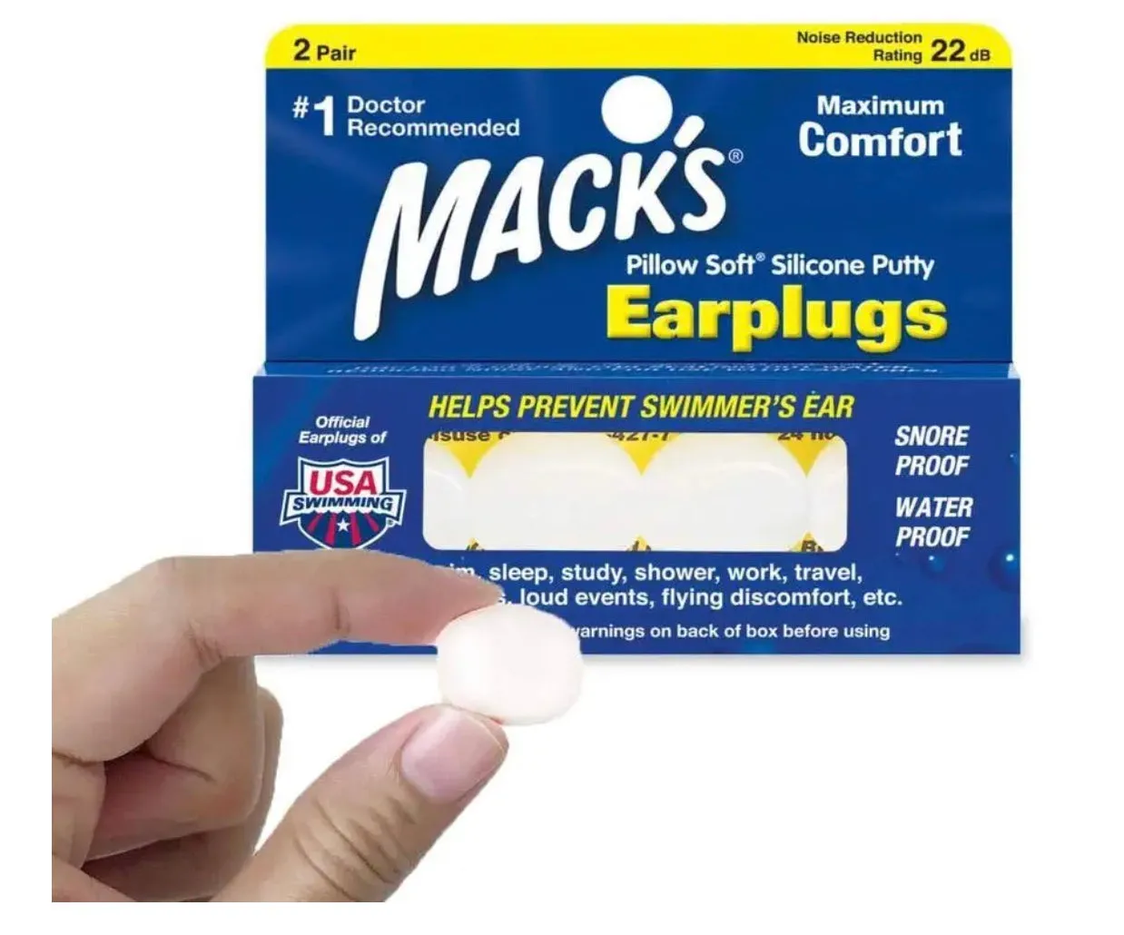 Pillow Soft® Ear Plugs - White