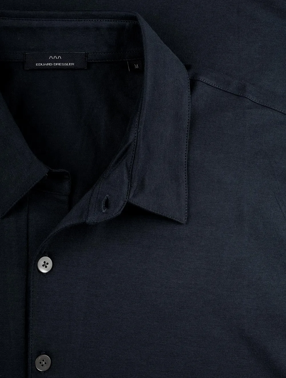 Pima Cotton Polo Shirt Navy