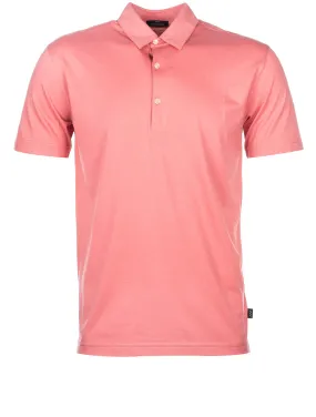 Pima Cotton Polo Shirt Pink