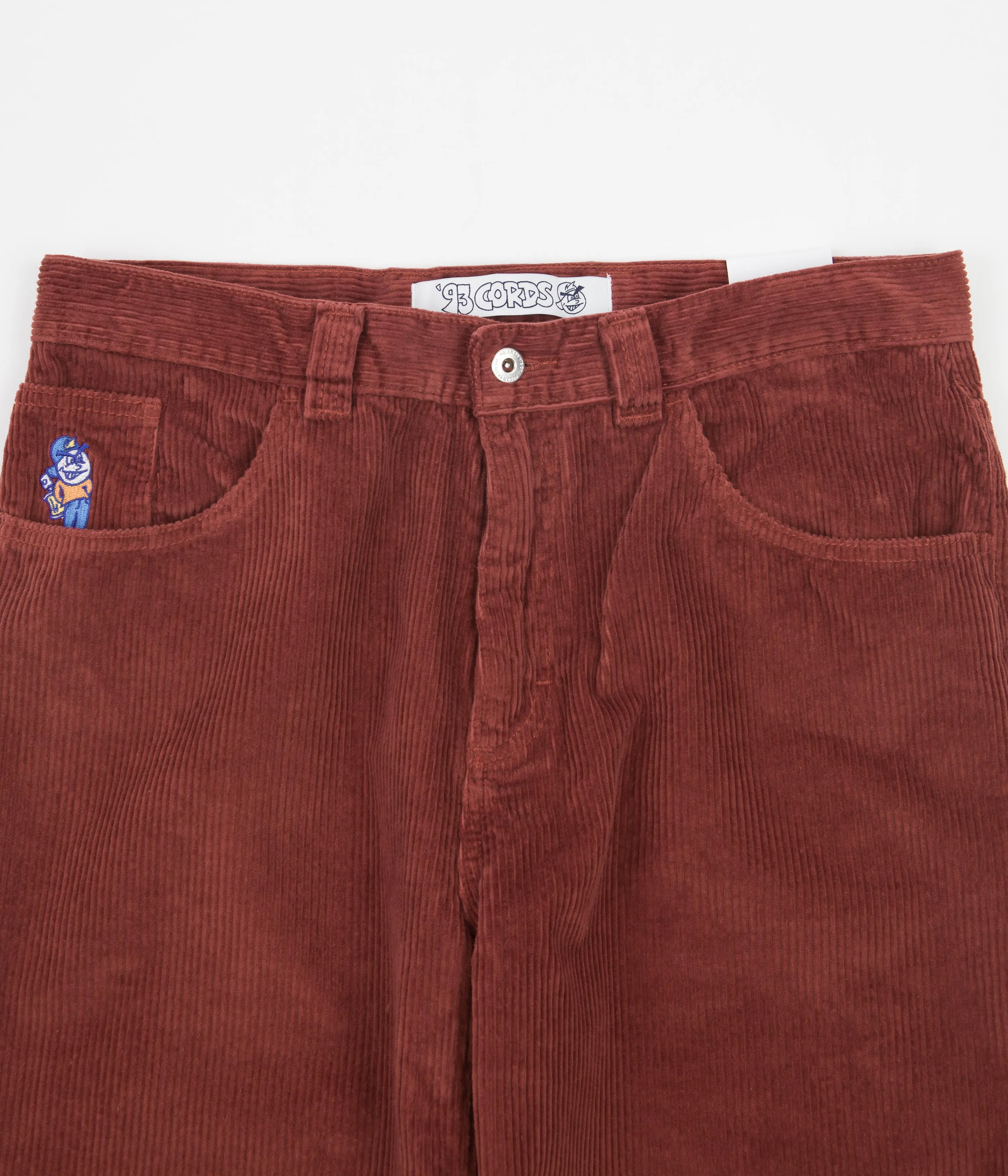 Polar 93 Cord Trousers - Rust