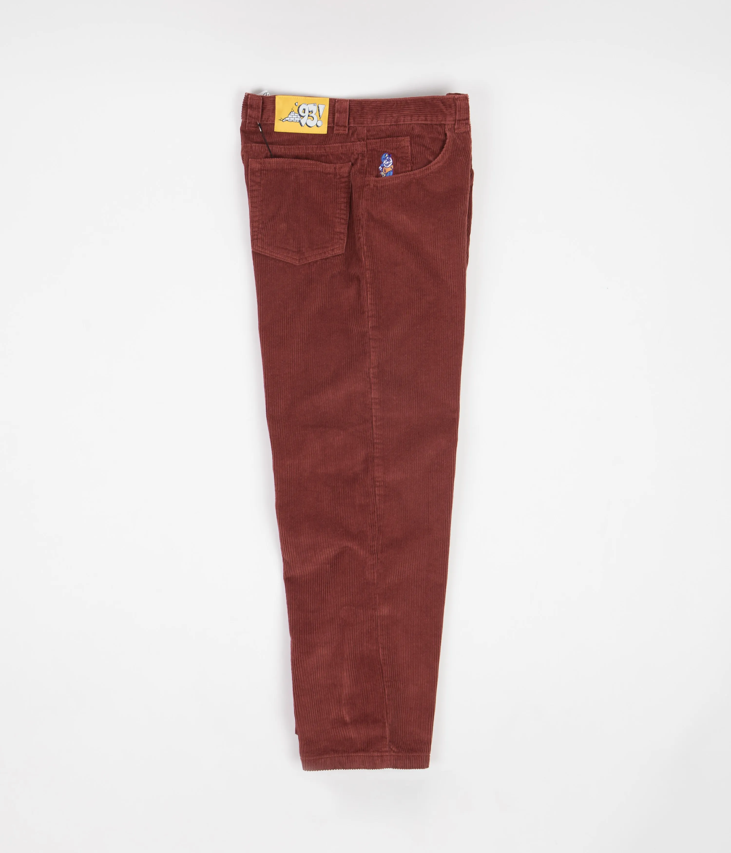 Polar 93 Cord Trousers - Rust